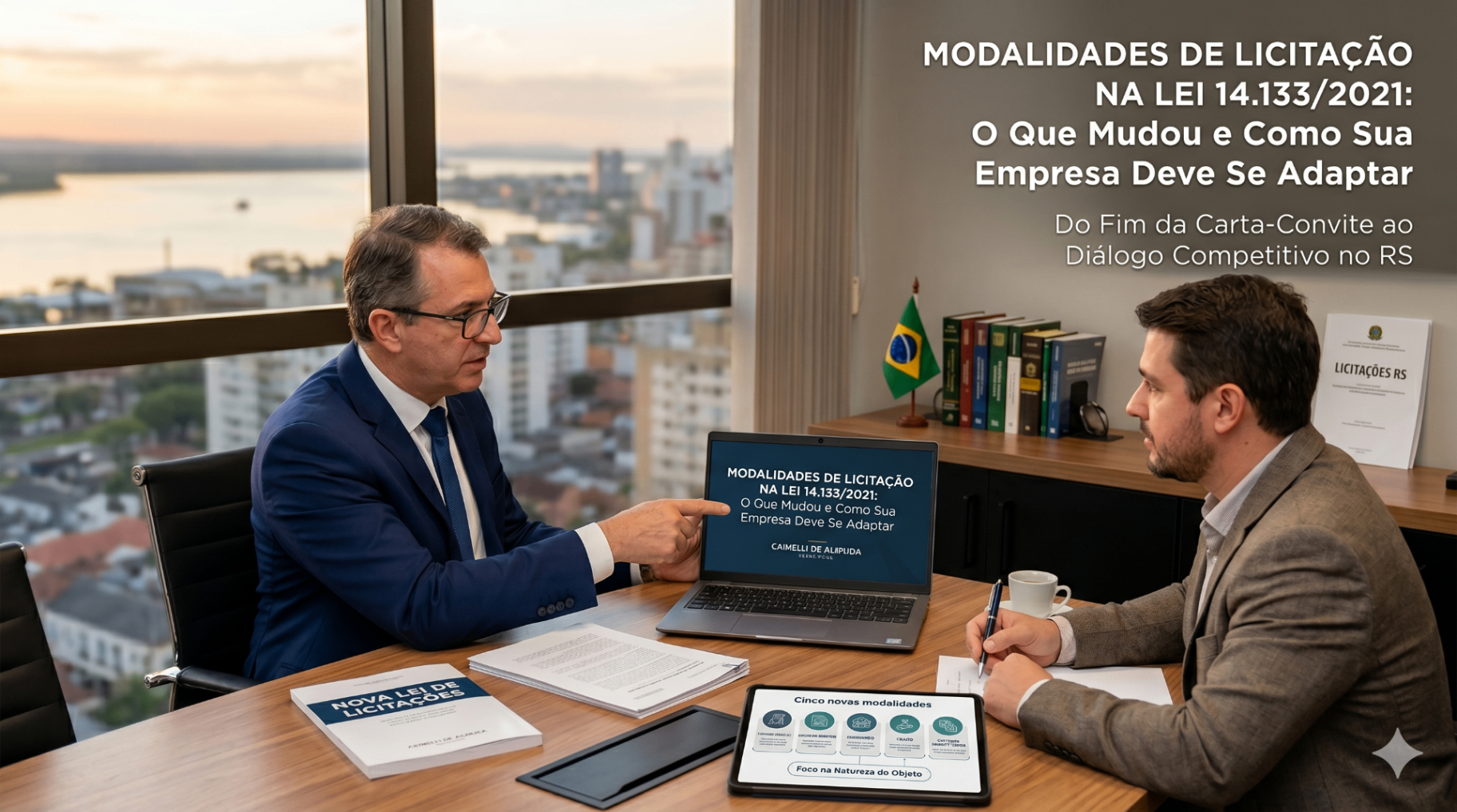 Modalidades de licitação na Lei 14.133/2021: o que mudou e como sua empresa deve se adaptar